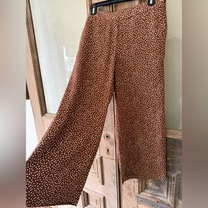 J. Jill Brown and White Polka Dot Garment